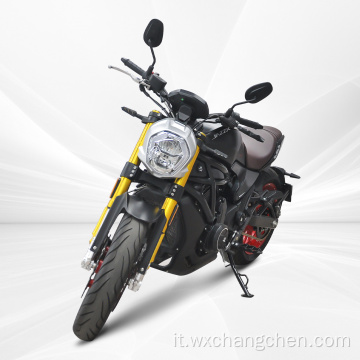 650 cc 140 km/h GAS Classic Cruiser Vintage Gas motociclette per adulti